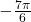 -\frac{7 \pi}{6}