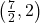 \left(\frac{7}{2}, 2 \right)