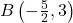 B\left(-\frac{5}{2}, 3\right)