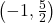 \left(-1, \frac{5}{2}\right)