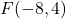 F(-8, 4)