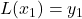 L(x_{1}) = y_{1}