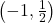 \left(-1, \frac{1}{2}\right)