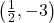 \left(\frac{1}{2}, -3\right)