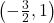 \left(-\frac{3}{2},1\right)