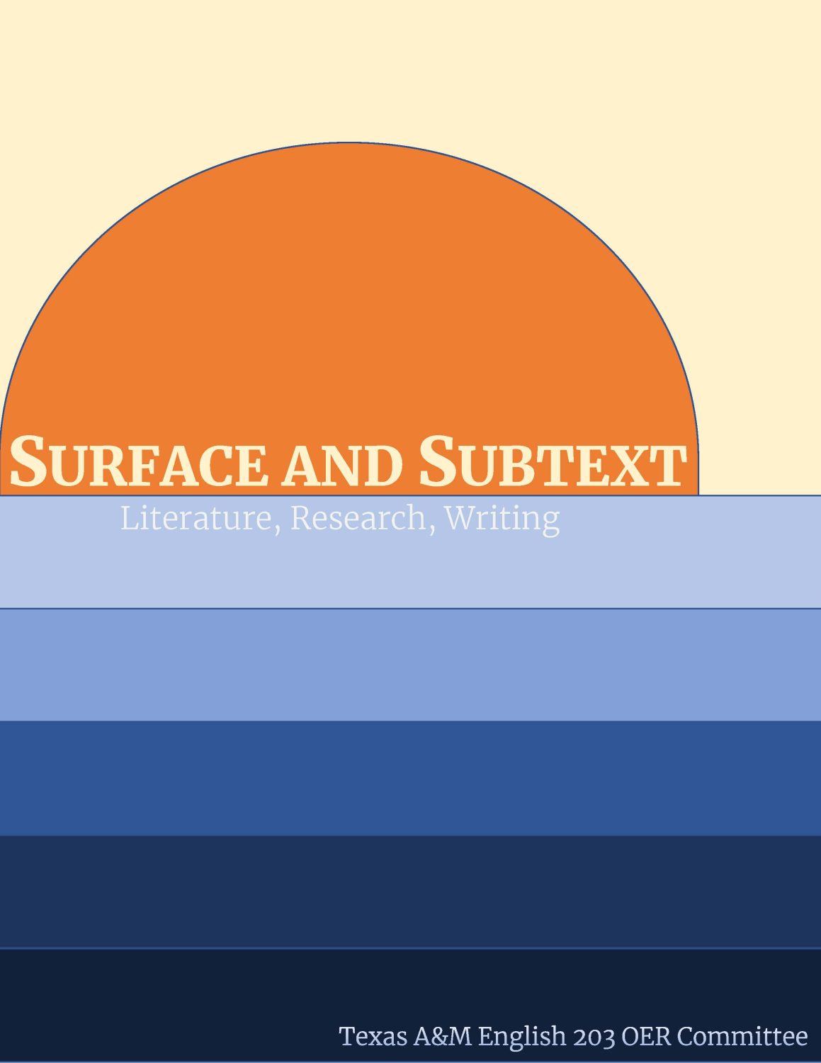 Cover image for Surface and Subtext: Literature, Research, Writing